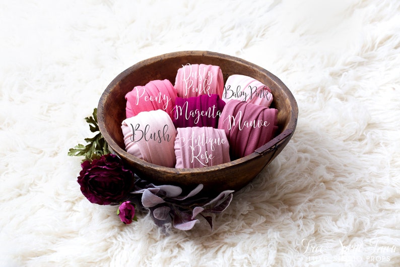 Newborn Jersey Knit Wraps Baby Photo Wrap Soft Stretchy Wraps RTS Pink Wrap Collection Newborn Photo Prop Stretch Knit Wraps