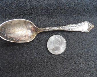 Under 10.00 Dollars Vintage 1877 Niagara Falls Silver Co Waterfall Spoons