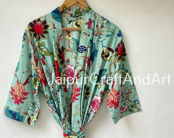 100% Cotton kimono Robes Women Kimono Sleepwear Beach Cover Up Long Unisex Kimono Robe Summer Robe Pure Cotton Bathrobe Bridesmaids Gifts