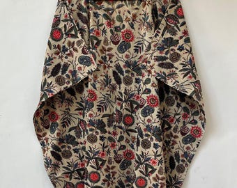 Cotton Kaftan Indian Floral Kaftan Long Caftan Dress For to be Moms Beachwear Dress Hippie Sleepwear Maxi Dress Bikini Coverup Gifts For Her