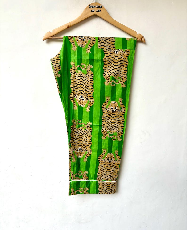 Animal Print Pajama Sets, Indian Cotton Pyjamas Set, PJ Set, Sleepwear Dress, Loungewear, Gifts For Her, Women Dress, Pajamas, Night Dress , Christmas Gifts, Pajama Party, Loose clothing, Comfortable PJ, Bridesmaids PJ, Bridesmaids Gifts