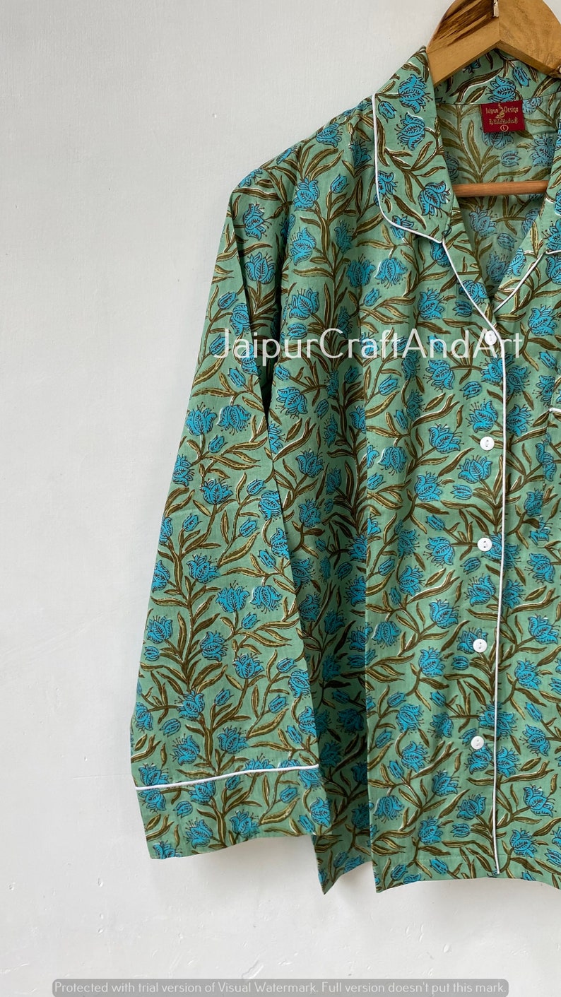 100% Cotton Floral Print Pajama Set/Cotton Print Pajamas/Cotton Pajama Set/Comfy Night Wear/Loungewear For Women/Gifts For Her/Pajamas/Mother's Day/House wear/PJ