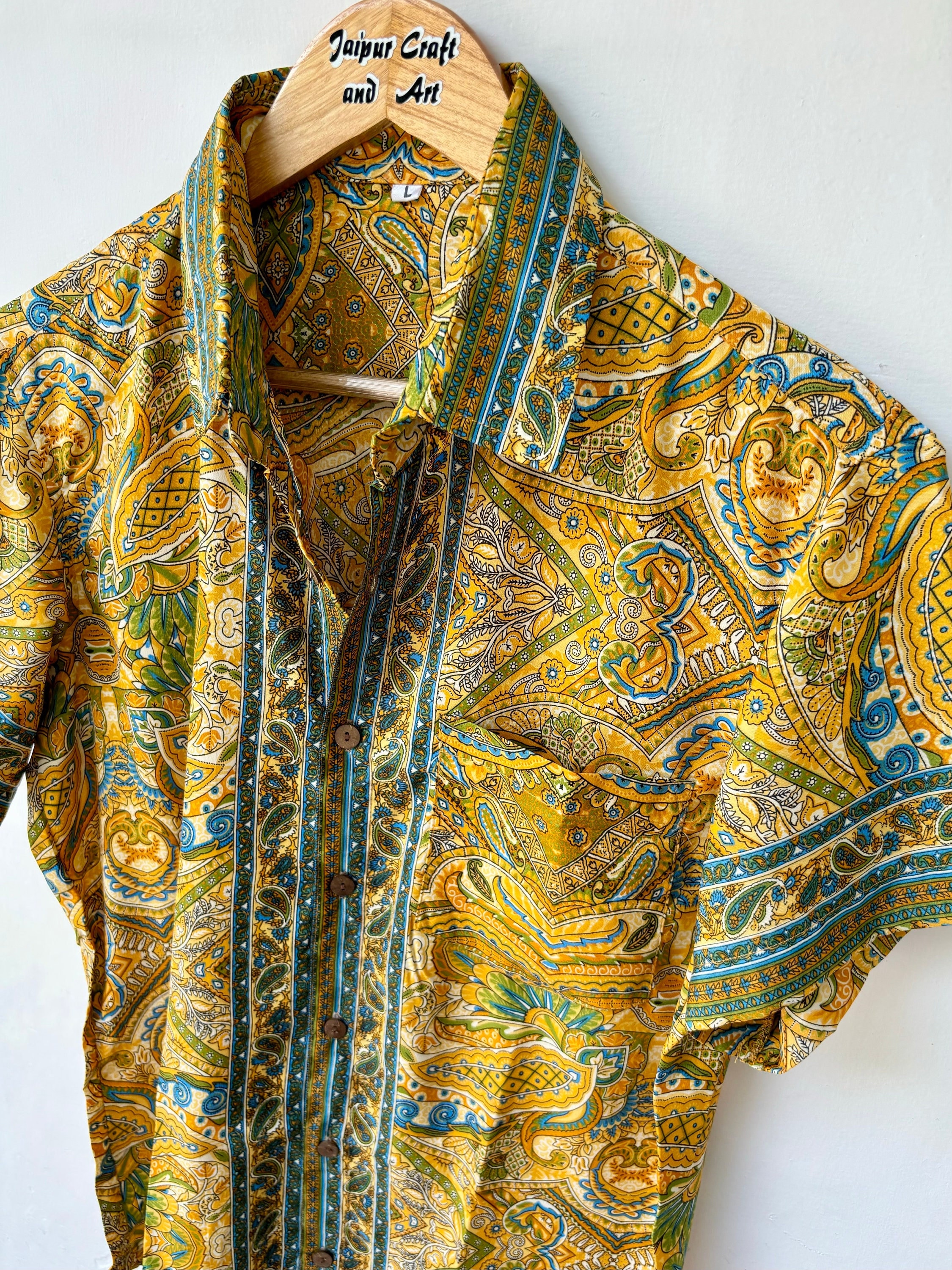 Vintage Silk Short Sleeve Shirt | Y2K Flowy Black Button Up