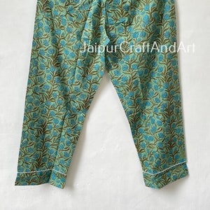 100% Cotton Floral Print Pajama Set/Cotton Print Pajamas/Cotton Pajama Set/Comfy Night Wear/Loungewear For Women/Gifts For Her/Pajamas/Mother's Day/House wear/PJ