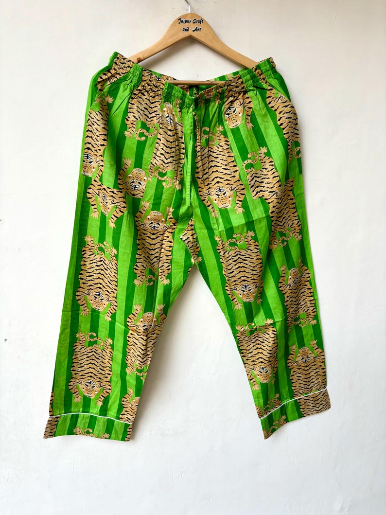 Animal Print Pajama Sets, Indian Cotton Pyjamas Set, PJ Set, Sleepwear Dress, Loungewear, Gifts For Her, Women Dress, Pajamas, Night Dress , Christmas Gifts, Pajama Party, Loose clothing, Comfortable PJ, Bridesmaids PJ, Bridesmaids Gifts