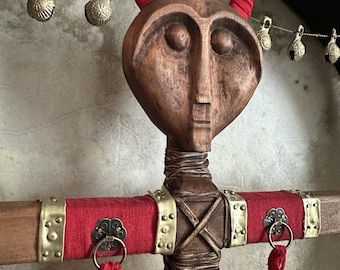 Handcrafted Siberian Shaman Drum: Altai Ancient Drum (24/20 inches)