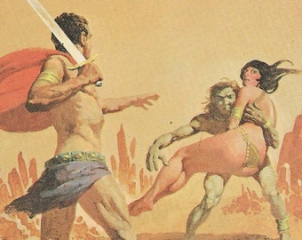 Martian novels of Edgar Rice Burroughs (Warlord, Thuvia, Chessmen, and Fighting Man of Mars; Llana of Gathol, John Carter of Mars Ballantine