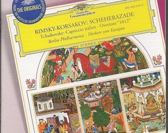 Scheherazade, by Nicolai Rimsky-Korsakov. Various recordings: Karajan, Beecham, Chailly sold separately. CD