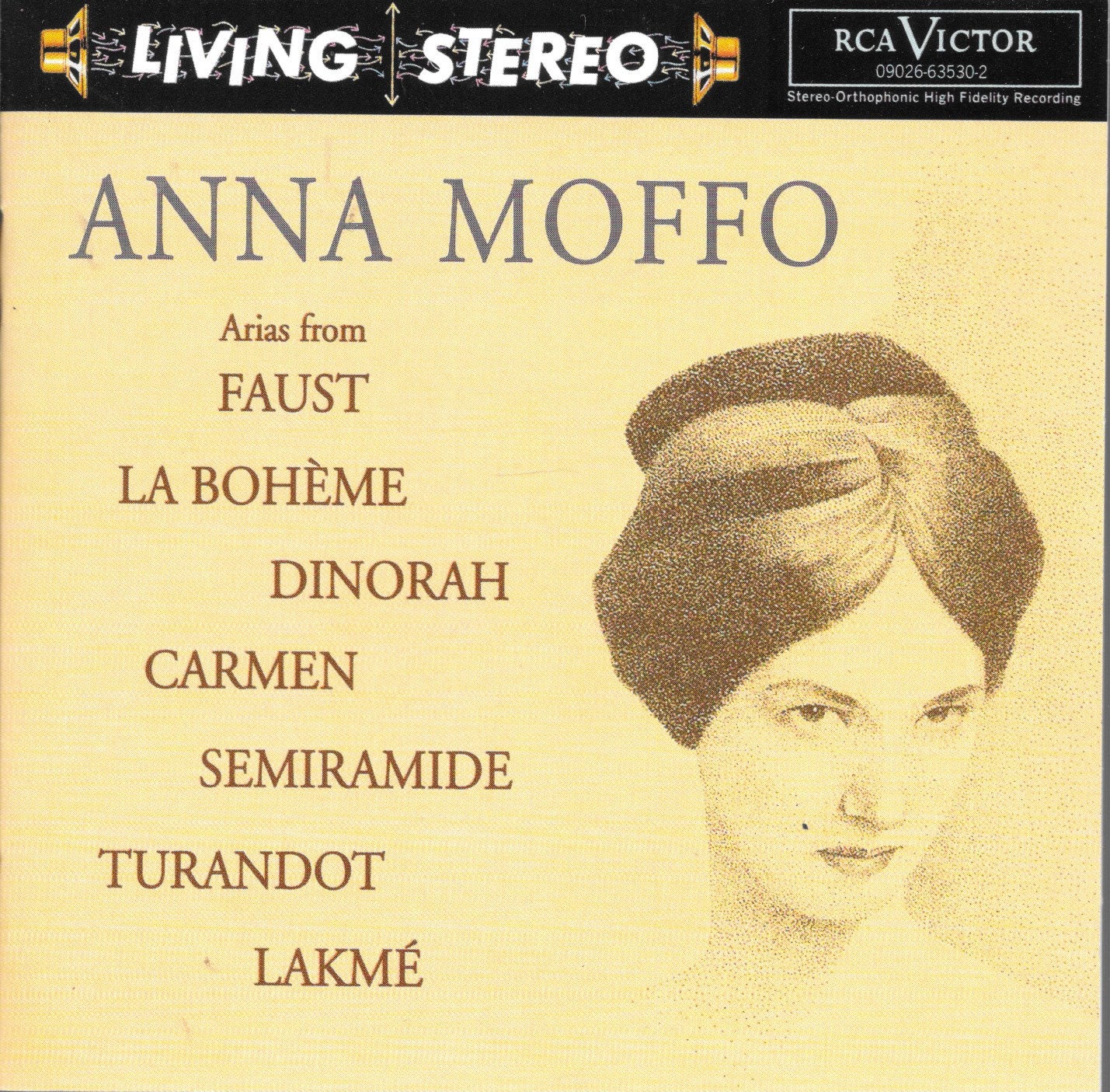 Anna Moffo: Arias di Faust, La Boheme, Dinorah, Carmen, Semiramide,  Turandot, Lakme - Etsy Italia