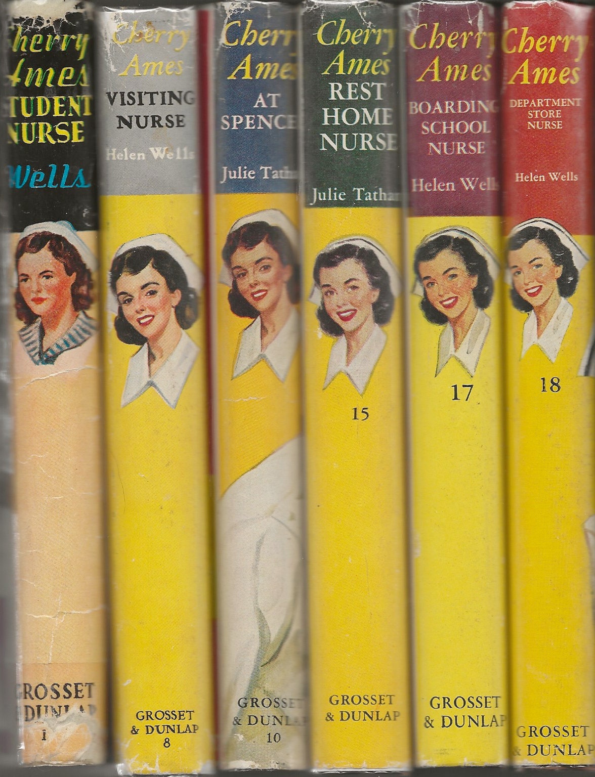 Cherry Ames, Nurse Series by Helen Wells and Julie Tatham (sold