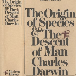 The Origin of Species and The Descent of Man, by Charles Darwin (two editions, sold separately)
