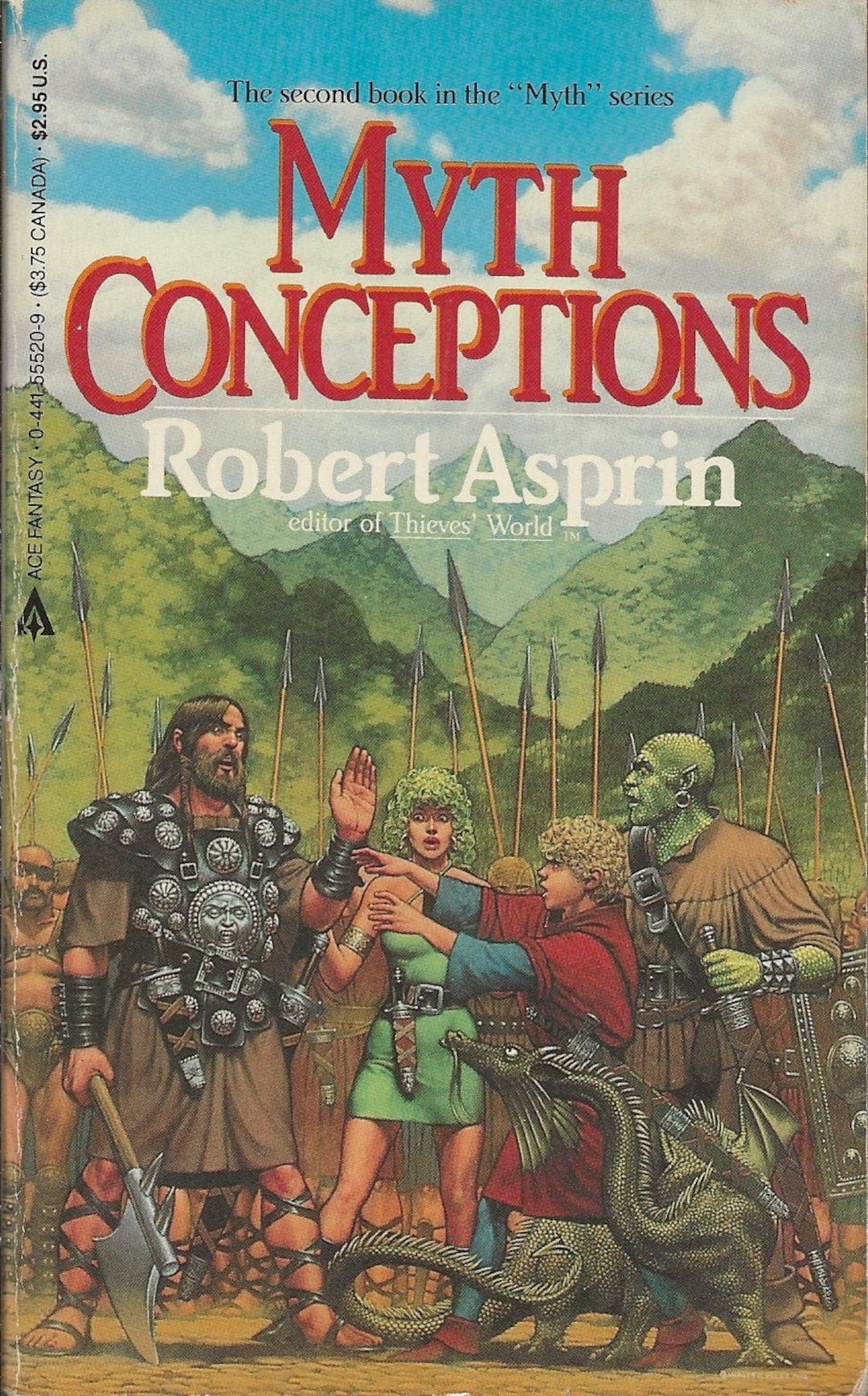 Myth Series by Robert Asprin: Myth Conceptions, and Hit or