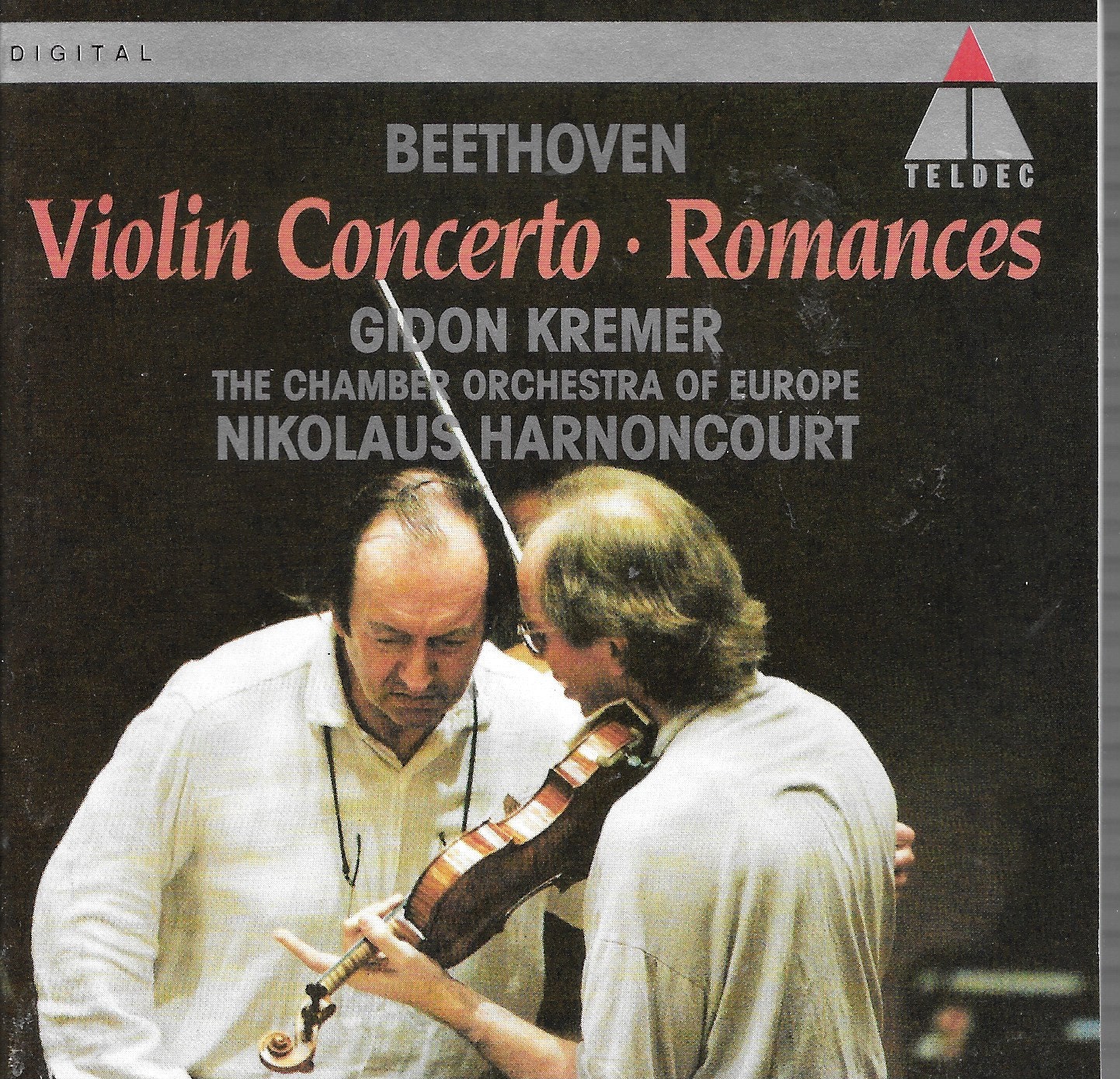【中古】 Violin Concerto: Kremer Vn Marriner / Asmf +romances Beethoven: Violin Concerto, Romances. Performed by Gidon