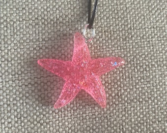 Starfish pendant necklace, necklace femme, jewelry for her, gifts under 20, ready to ship, beach theme jewelry, beachy jewelry, gift ideas