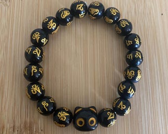 Cat mom bracelet, rescue cat, cat mom gift, charm bracelet, cat lovers, cats, cat head charm, cat charm bracelet, cat head, cats