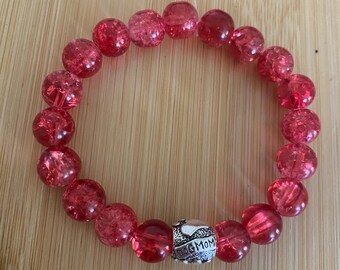 Paw charm bracelet, rescue dog, rescue mom gift, pet bracelet, dog lovers, cats, pet jewelry,  handmade, pet memorial jewelry