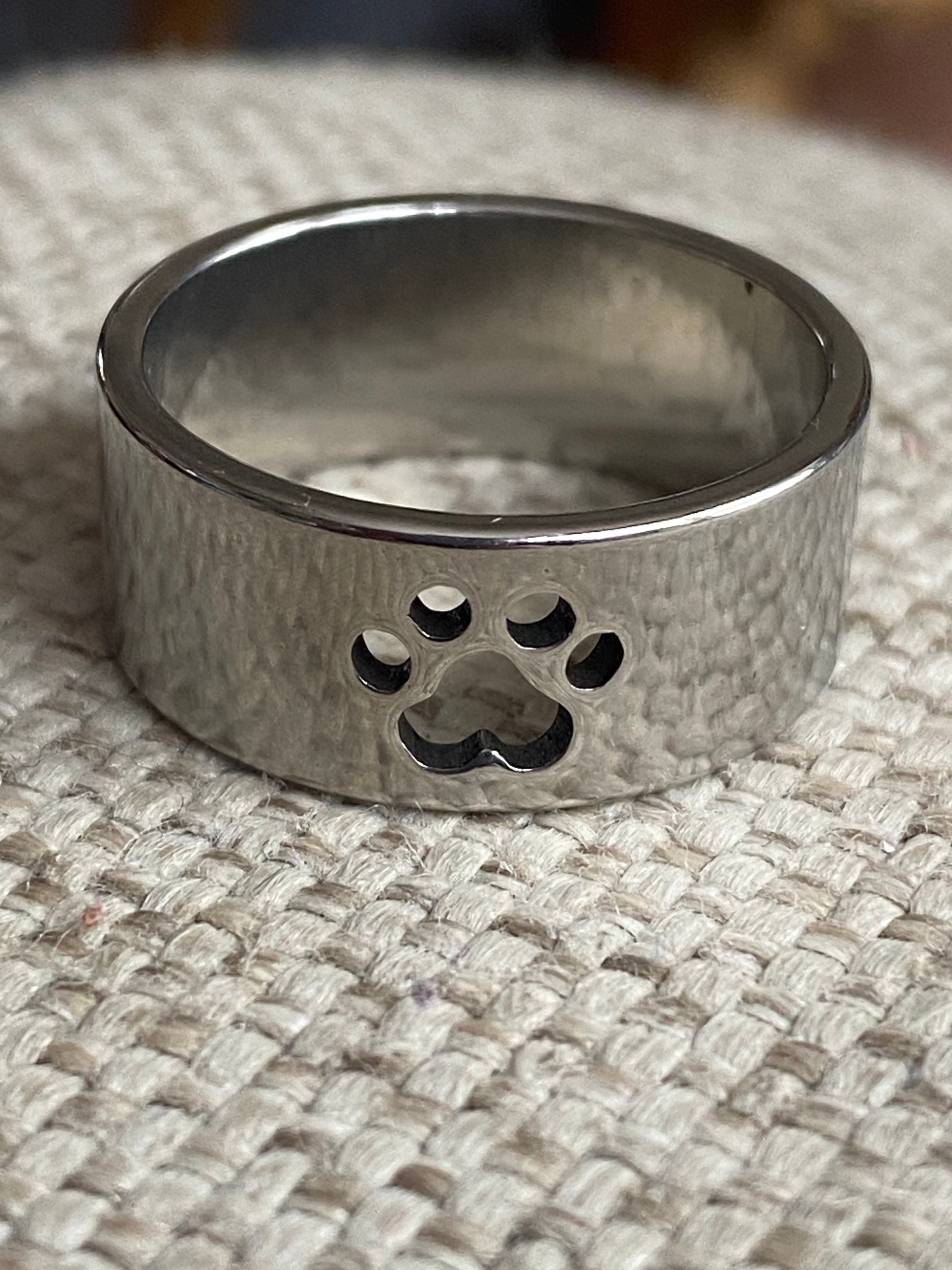Paw Ring, Kitty Ring, Kitty Jewelry, Kitty Cat, Kitten Ring