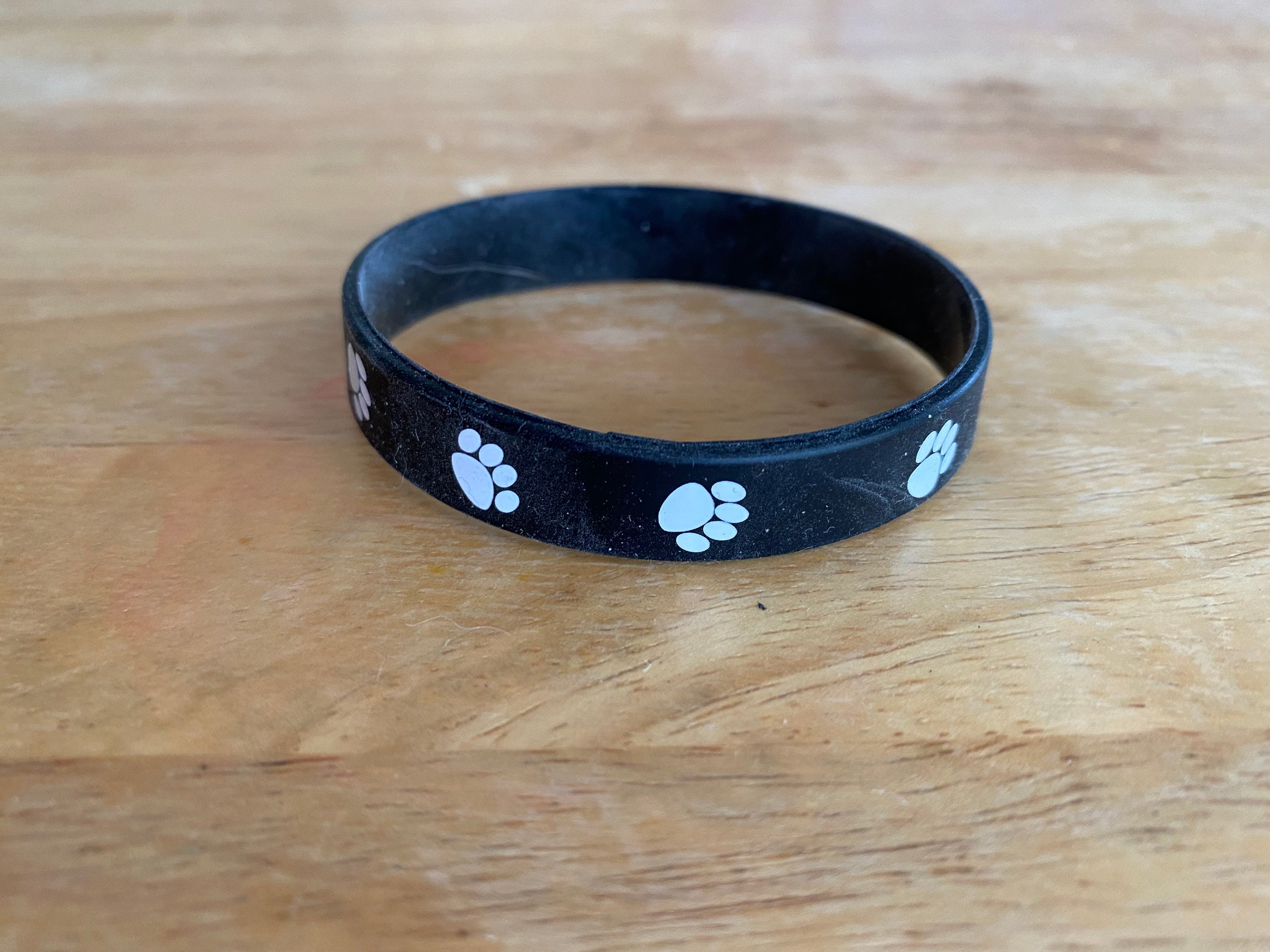 Paw Print Silicone Bracelet Paws Paw Print Silicone Bracelet Pets