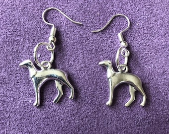 Greyhound earrings, greyhound, greyhounds, greyhound jewelry, greyhound mom, greyhound mom gift, greyhounds