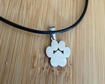 Paw necklace, paws, dog mom, dog lovers, paws, paw print, animals, dog lovers, rescue mom gift, rescue mom, rescue mom gift