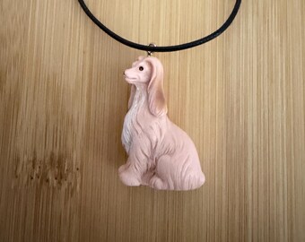 Afghan hound necklace, afghan hound jewelry, afghan dog, pet memorial jewelry, pet memorial gift, dog mom gift, dog dad gift, afghan hounds