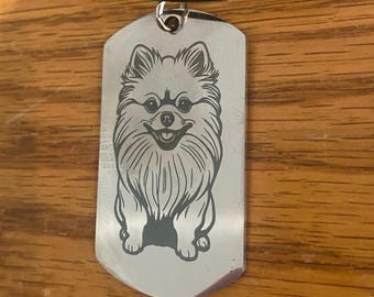 Dog tag stainless steel necklace, dog lover, black cord necklace, gift for dog mom, pitbull, pit, pit mom, pit dad, Pittie dad, Pittie mom