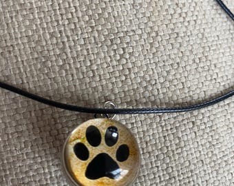 Paw necklace, paws, dog mom, dog lovers, paws, paw print, animals, dog lovers, rescue mom gift, rescue mom, rescue mom gift