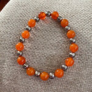 Pulsera de cuentas, hecha a mano, joyería con cuentas, idea de regalo, menores de 20 años, lista para enviar, regalos; regalo unisex, regalo para adolescente, joyería con cuentas, estiramiento