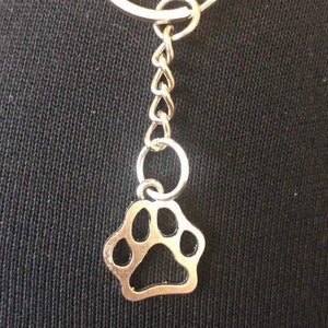 Dog keychain, cat keychain, dogs, cats, rescue mom gift, rescue, keys, gift, animals, under 10, ready to ship, dog, cat