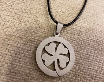 Shamrock necklace, shamrock, irish necklace, irish jewelry, irish heritage, ready to ship, under 20, shamrocks, shamrock pendant, gift idea