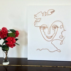 visage style Picasso image 1