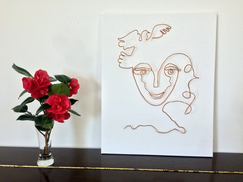 visage style Picasso image 1