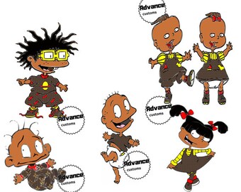 Download Rugrats african | Etsy