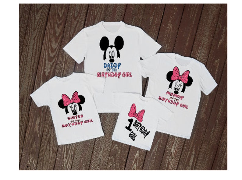 mickey mouse party shirts