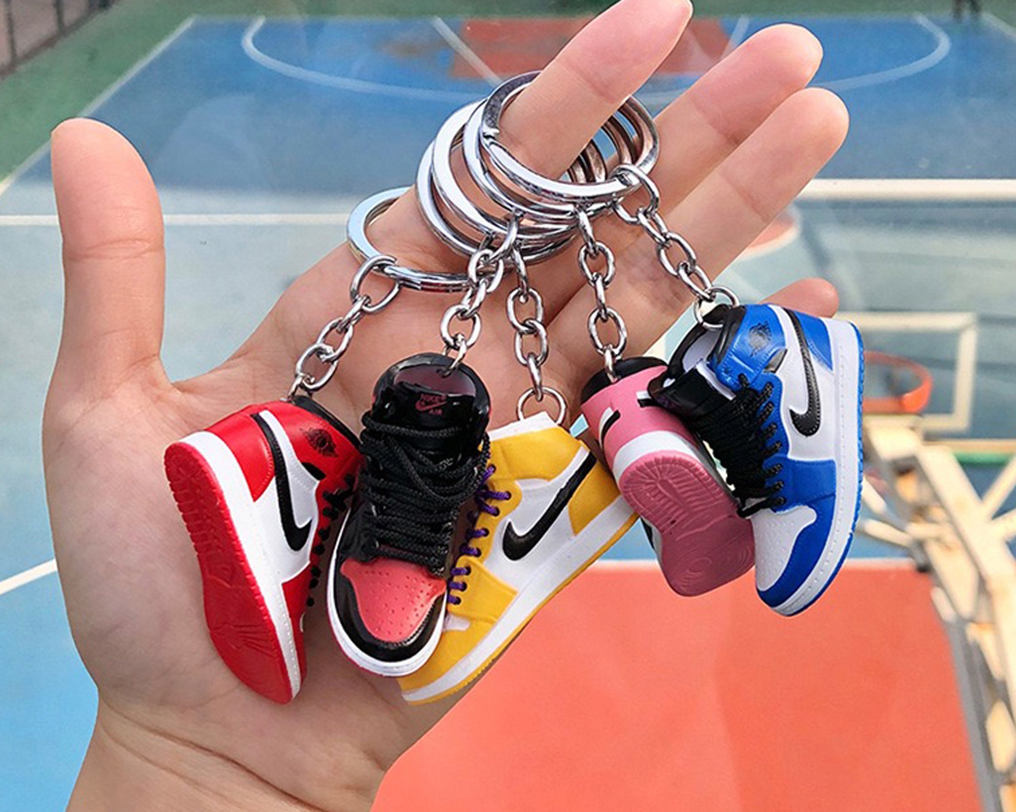 mini sneaker keychains wholesale