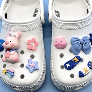 4 PCS Small Dog Crocs, Shoes, Candy Colors Sandals for Photo, Doggy Rubber  Slipper White
