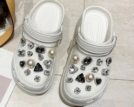 Diamond Shoelaces Sneakers Clips Decoration Shoe Charms Decorative