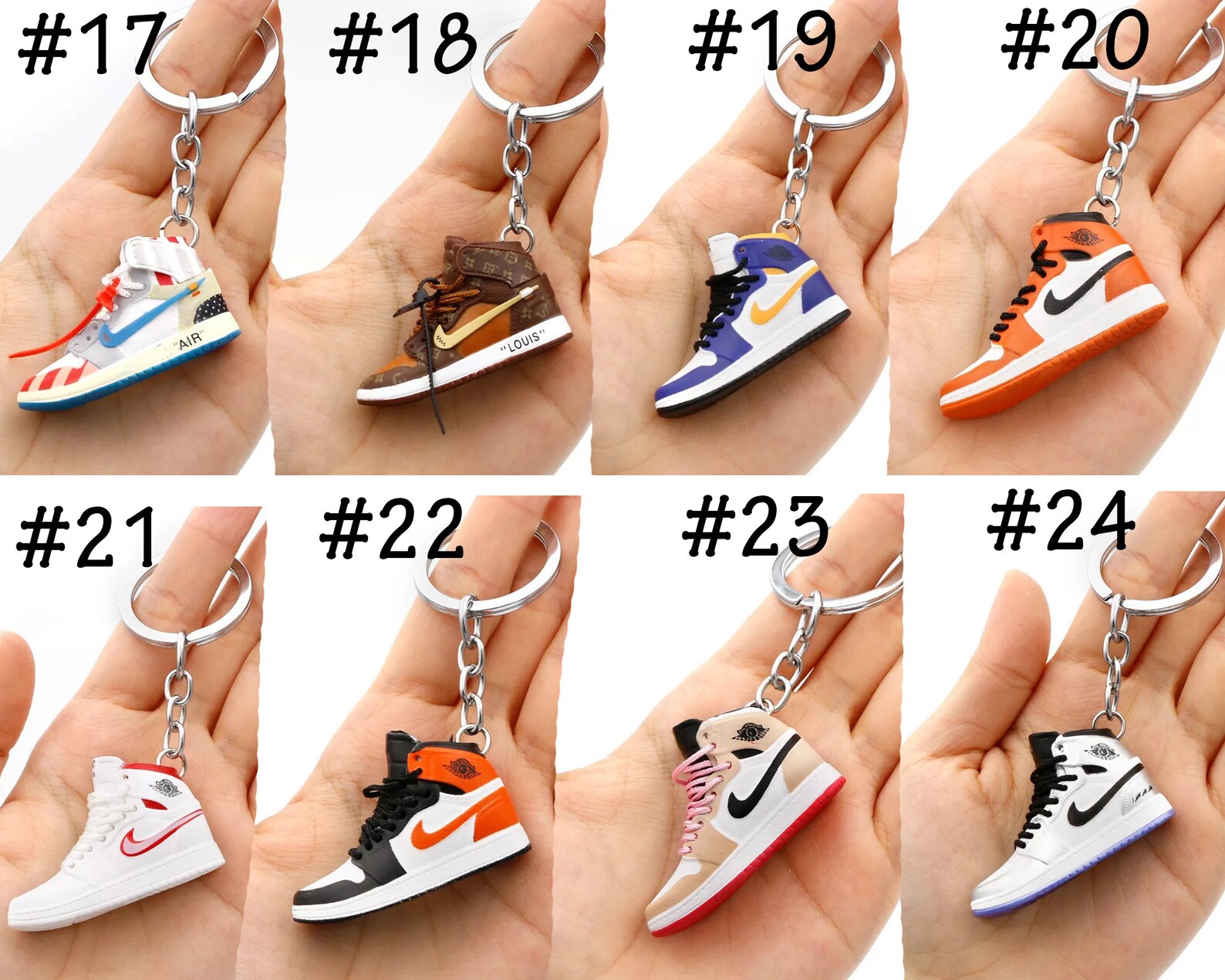 3D Mini Sneaker Keychain/Keychain Jordans/3D Nike/Air Etsy