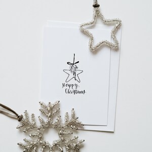 Carte de Noël - Étoile
