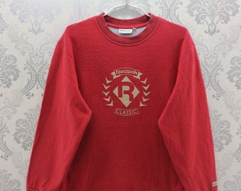 sudadera reebok vintage marron