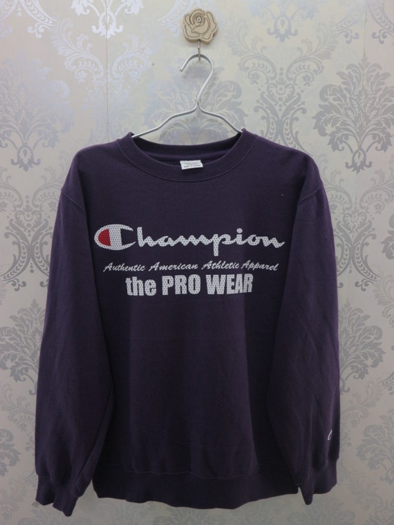 champion sweatshirt embroidered