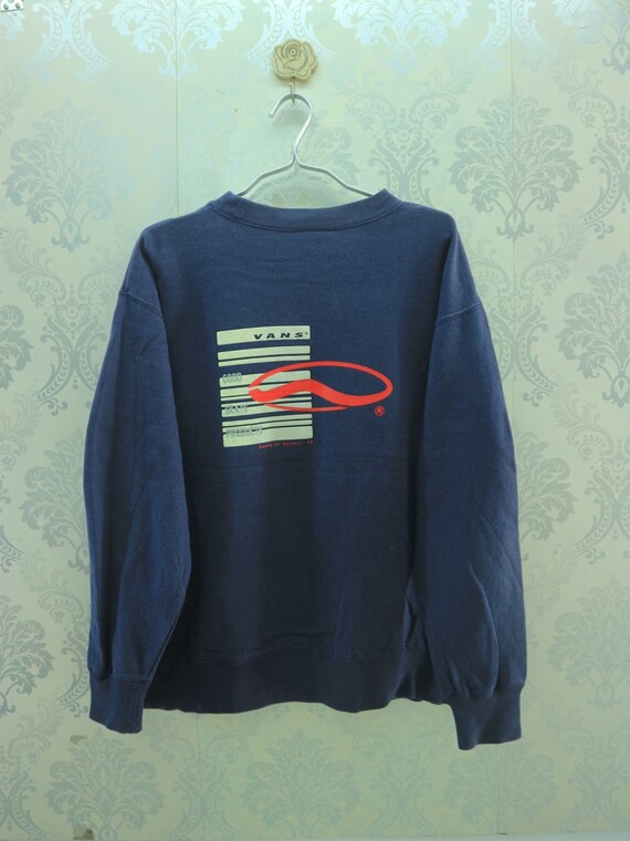 Vintage Vans Sweatshirt Big Logo 