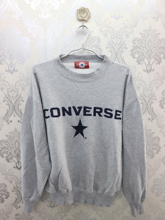 Vintage Converse Sweatshirt Embroidery 