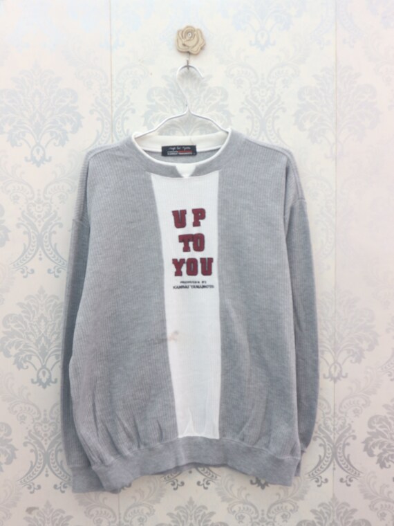 Vintage Up To You By Kansai Yamamoto Sweatshirt Embro Gem Vintage Up To You By Kansai Yamamoto Sweatshirt Embro Gem