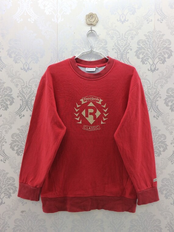 reebok sweater vintage