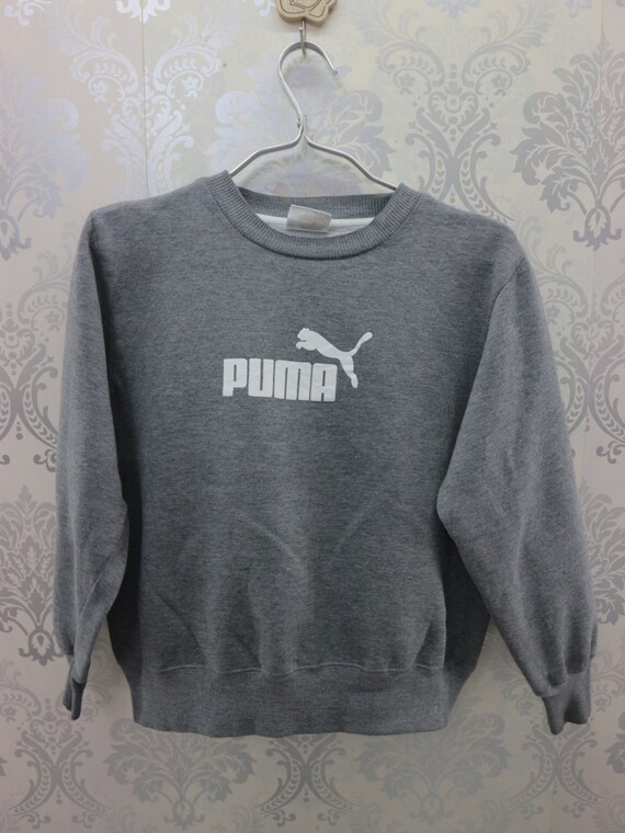 Vintage Puma Sweatshirt Big Logo 