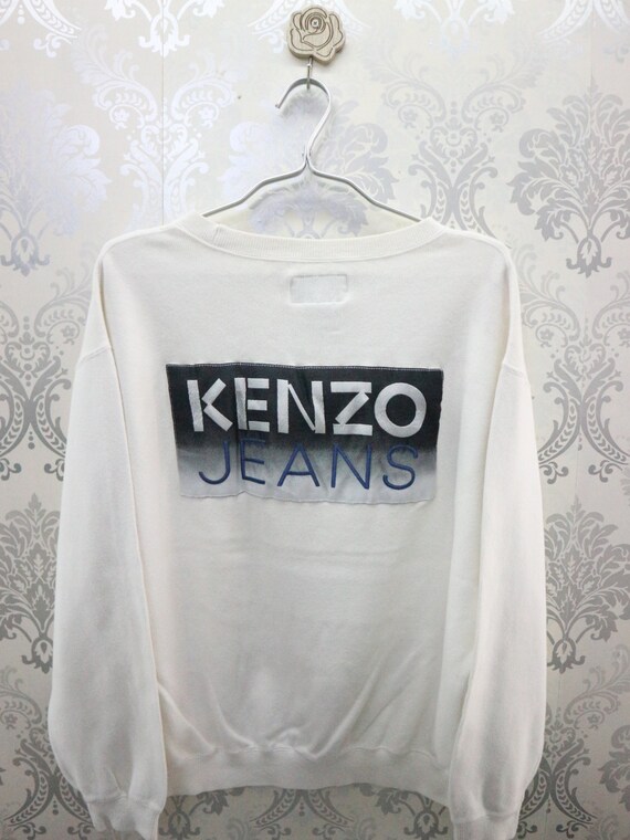 Vintage Kenzo Jeans Sweatshirt Big 