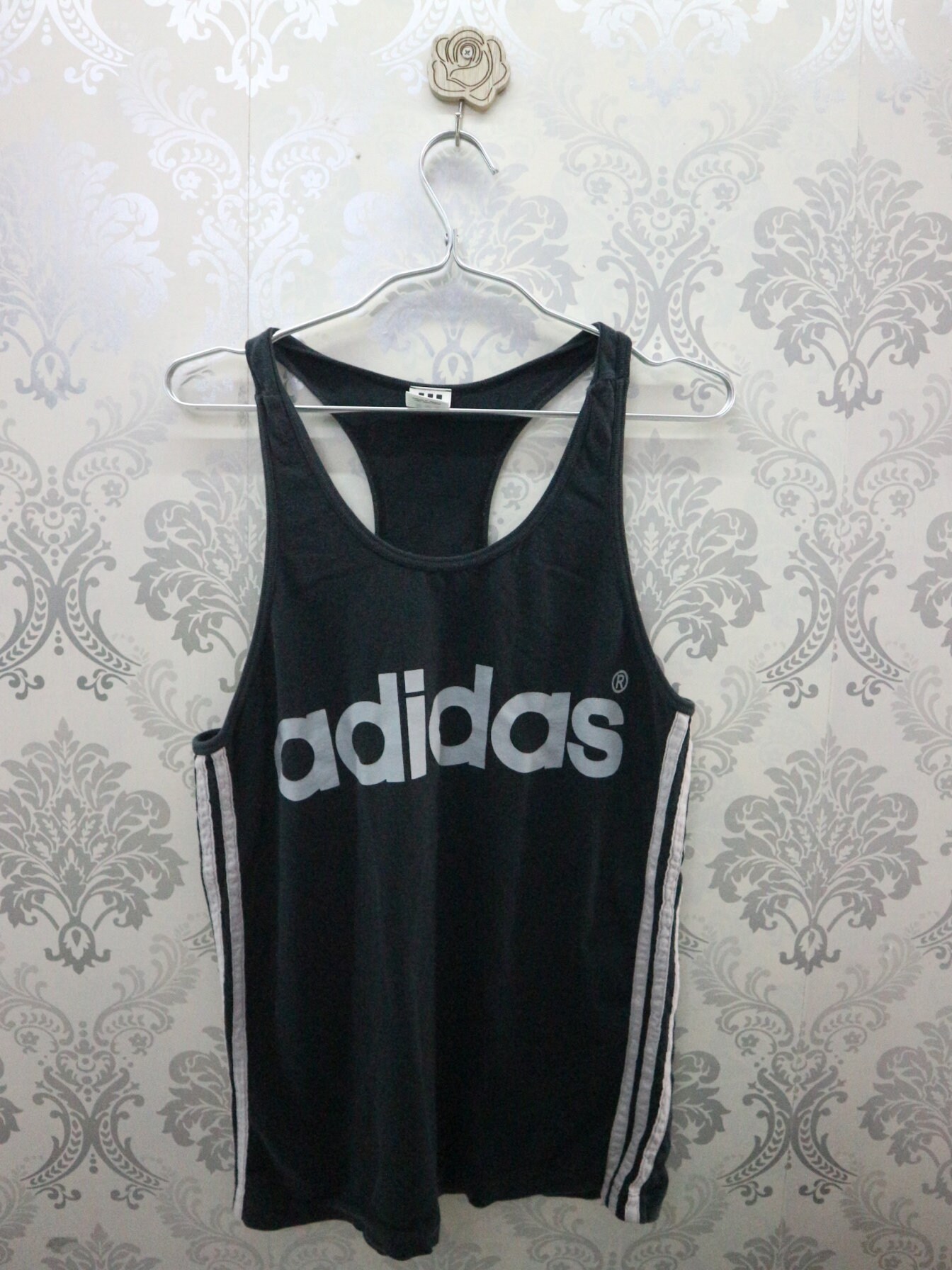 Vintage Adidas Tank Top Shirt Big Spell 