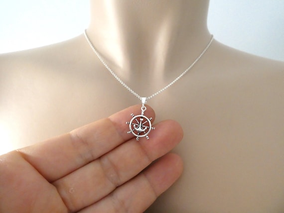 Collana Con Ciondolo Ancora In Argento Sterling 925 YFN - Gioiello Nautico Per Donne E Ragazze, Regalo Con Confezione E Panno Lucidante - 4