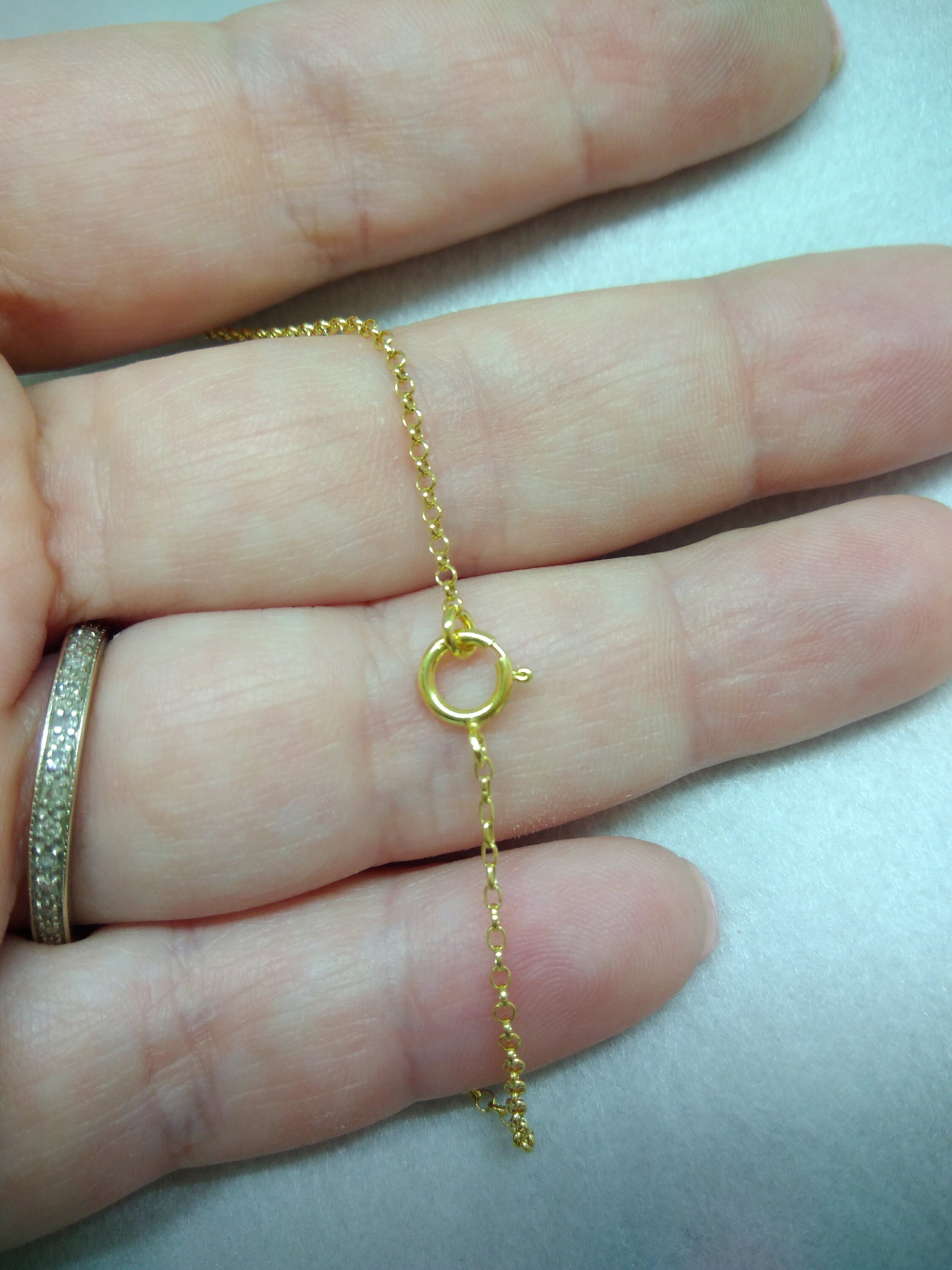 Gold Pendant Necklace Boy Charm Necklace Gold Filled Etsy